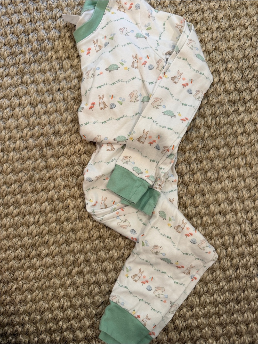 Kids Lake Easter Bunny Pajama Set